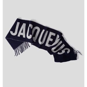 Jacquemus Dark Blue and White Accent Cover